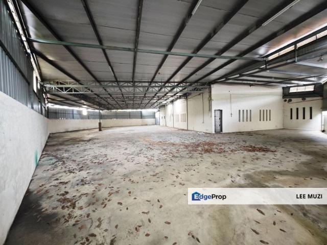 Warehouse for rent in Perak, Tanjong Ipoh