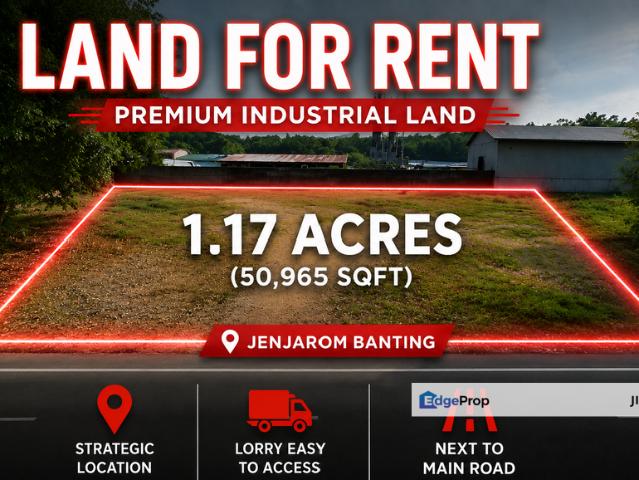 Warehouse for rent in Jenjarom, Selangor