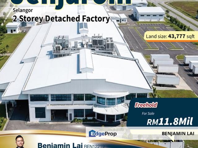 Warehouse for sale in Jenjarom, Selangor