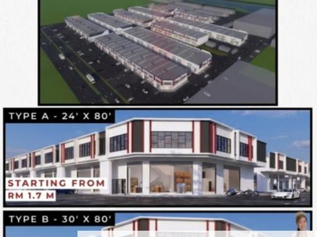 Warehouse for sale in Jenjarom, Selangor