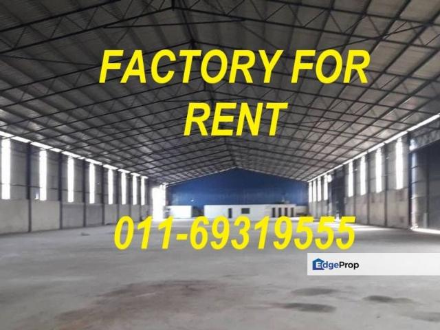 Warehouse for rent in Jenjarom, Selangor