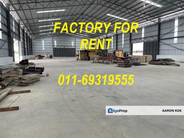 Warehouse for rent in Jenjarom, Selangor