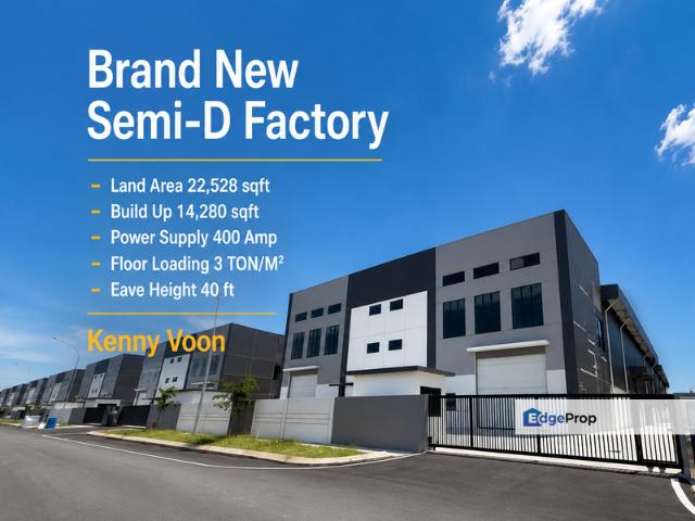 Warehouse for rent in Jenjarom, Selangor