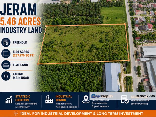 Warehouse for sale in Jeram, Selangor