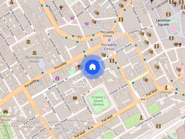 Apartment for rent in St. James's, Greater London