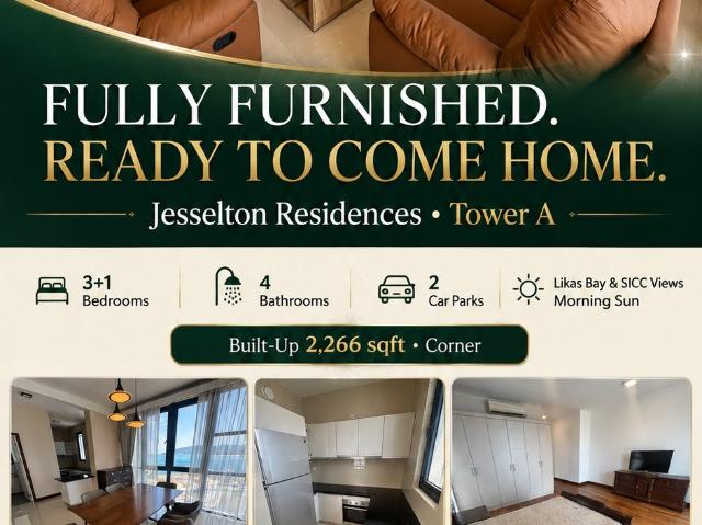 Apartment for rent in Likas, Sabah