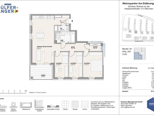 Apartment mieten in Feldmoching-Hasenbergl, München