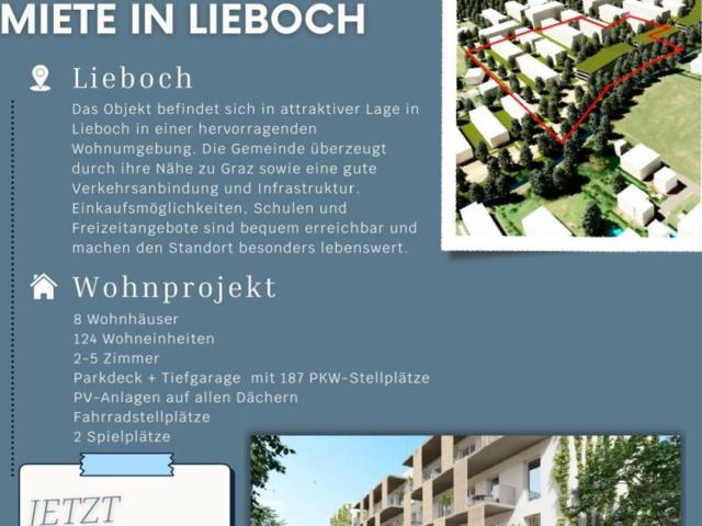 Wohnung mieten in Lieboch, Steiermark