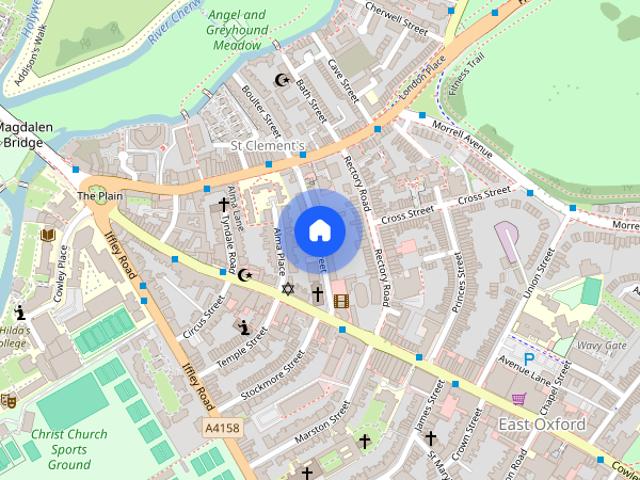 House for rent in East Oxford, The Slade