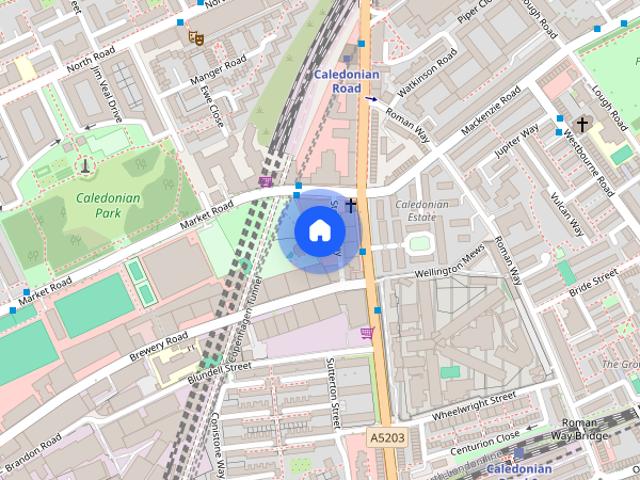 Apartment for rent in Barnsbury, Greater London