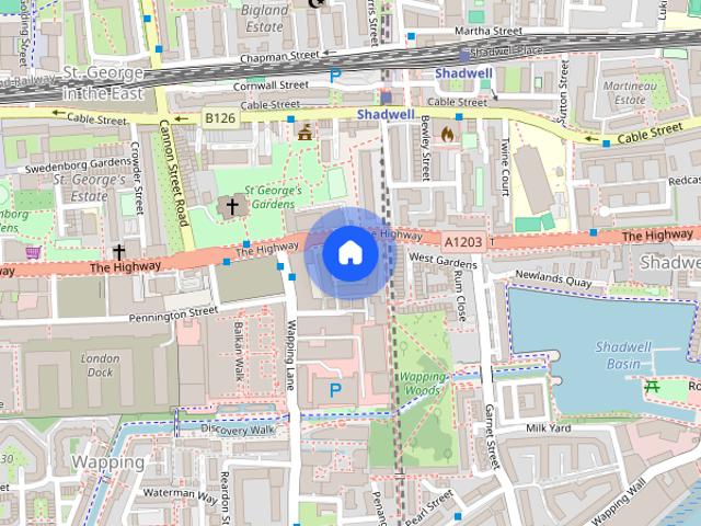 Apartment for rent in St. George in the East, Greater London