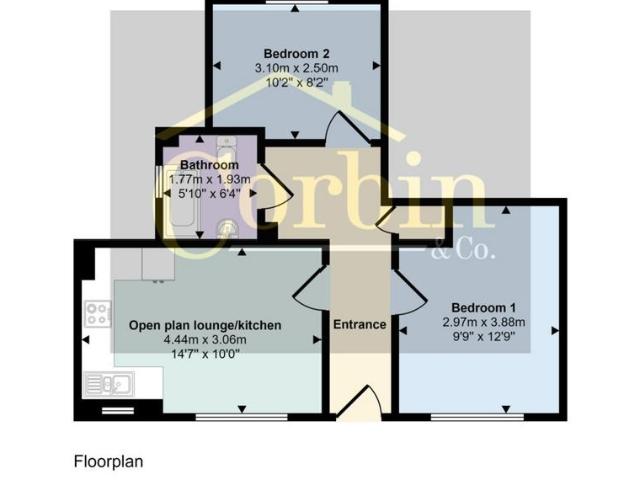 Apartment for rent in Holdenhurst, Bournemouth