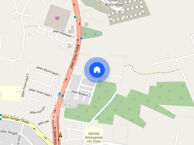House for rent in Ulu Tiram, Johor