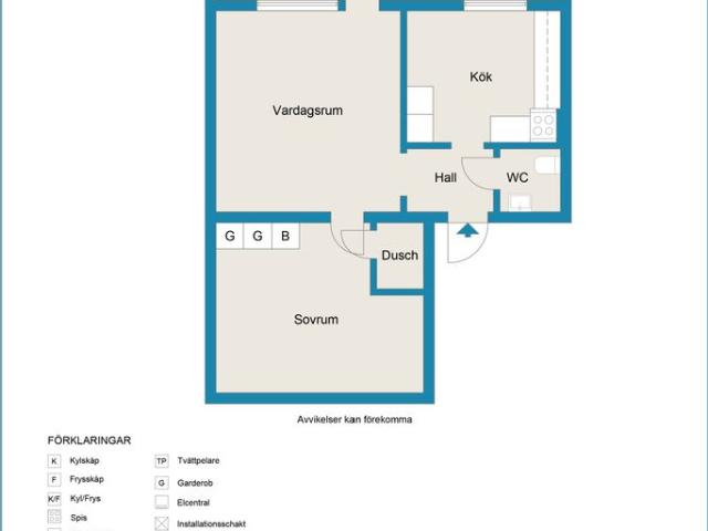 Lägenhet hyra i Trelleborg, Skåne