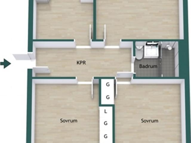 Bostadsrätt hyra