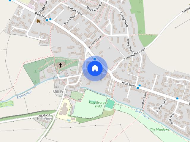 House for rent in Fossebridge, Gloucestershire