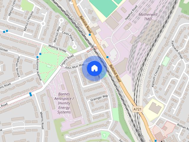 Apartment for rent in Forgewood, Motherwell