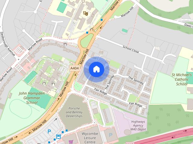 Apartment for rent in Daws Hill, Cressex