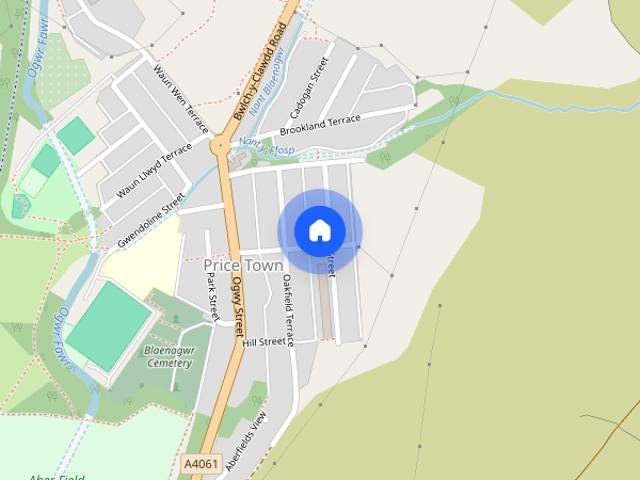 House for rent in Ogmore Valley, Price Town
