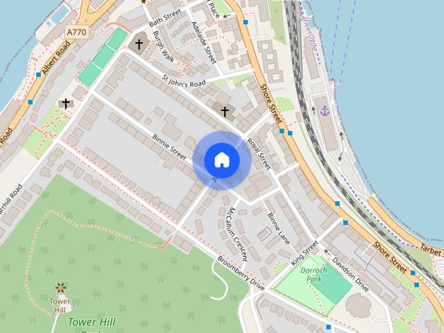 Apartment for rent in Gourock, Scotland