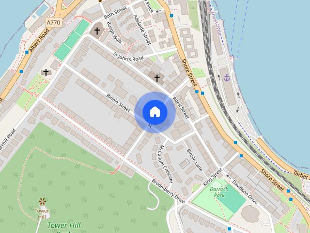 Apartment for rent in Gourock, Scotland