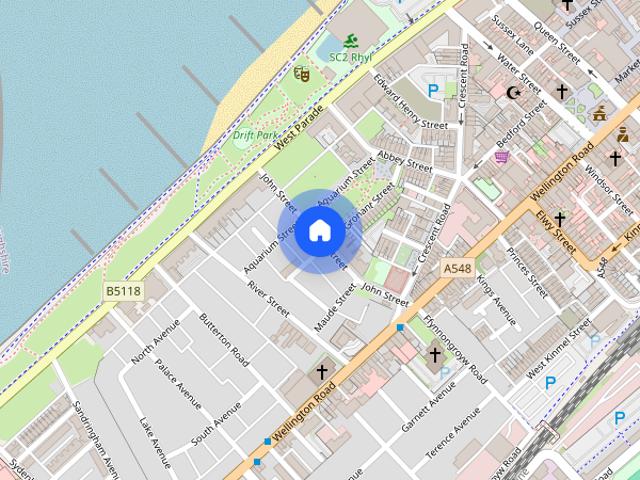 Apartment for rent in Rhyl, Wales
