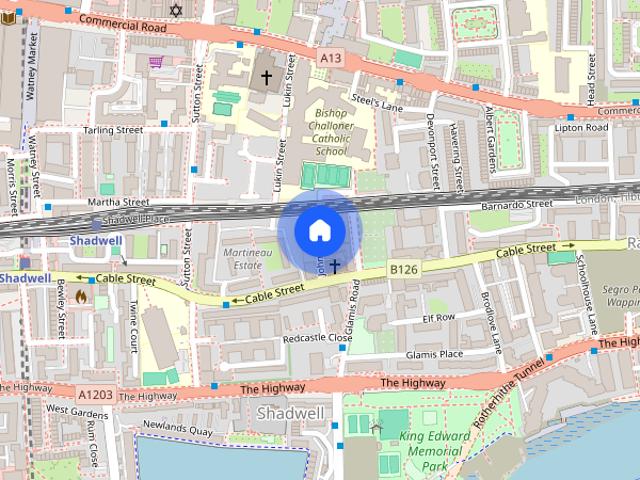 Apartment for rent in Ratcliffe, Shadwell