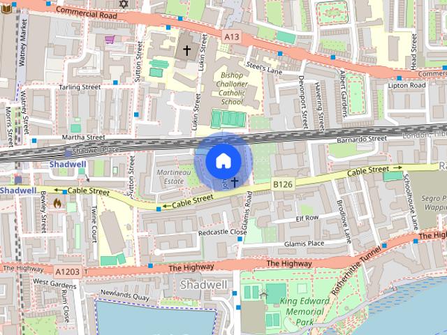 Apartment for rent in Ratcliffe, Shadwell