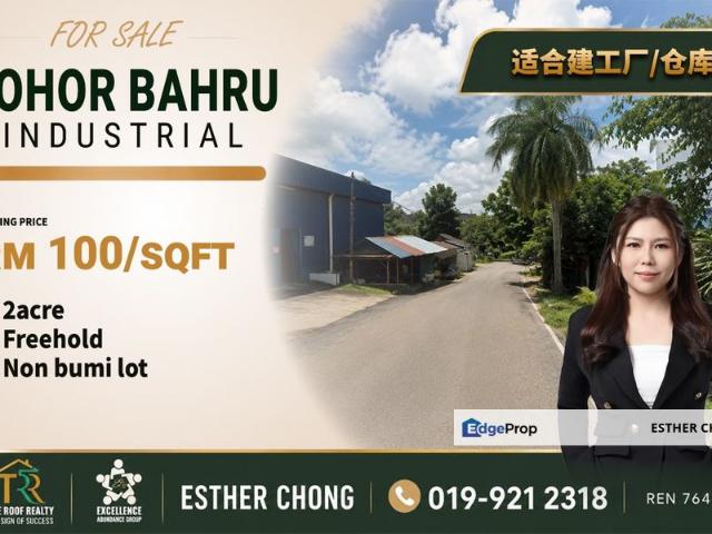 Warehouse for sale in Johore Bahru, Johor
