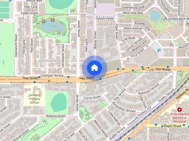 Room for rent in Jolimont, Western Australia