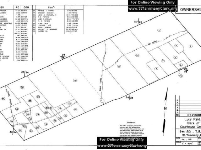 Land for sale in Folsom, St. Tammany Parish
