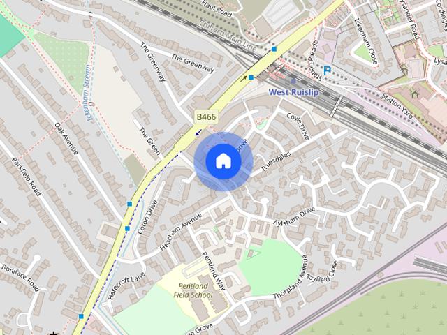 Apartment for rent in Ickenham, Greater London