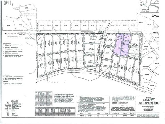 Land for sale in Many, Sabine Parish