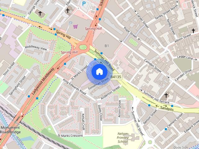 Apartment for rent in Ladywood, West Midlands