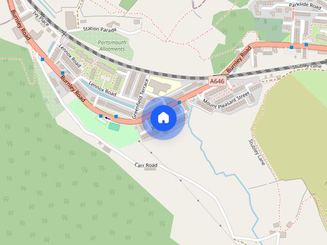 House for rent in Portsmouth, Todmorden