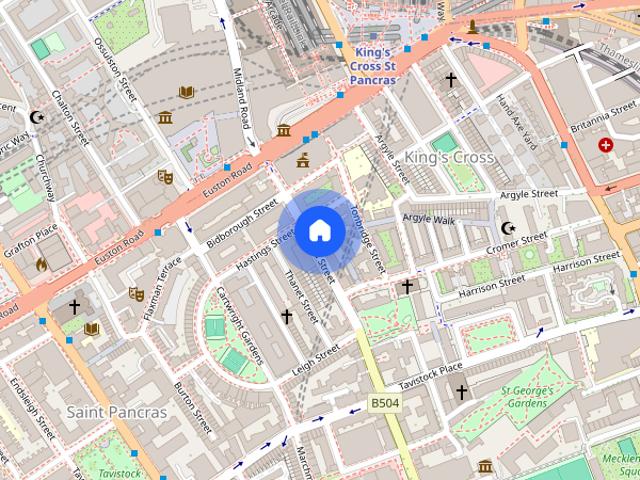 Apartment for rent in Bloomsbury, King's Cross
