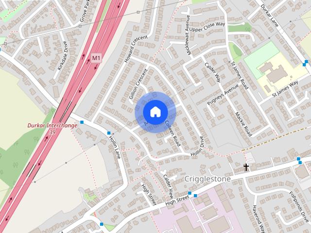 House for rent in Crigglestone, West Yorkshire