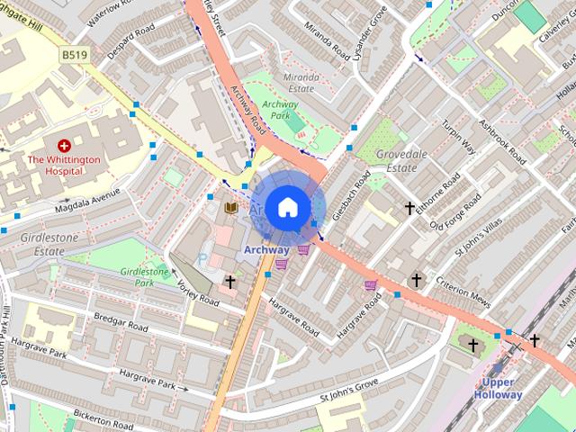 Apartment for rent in Archway, Greater London