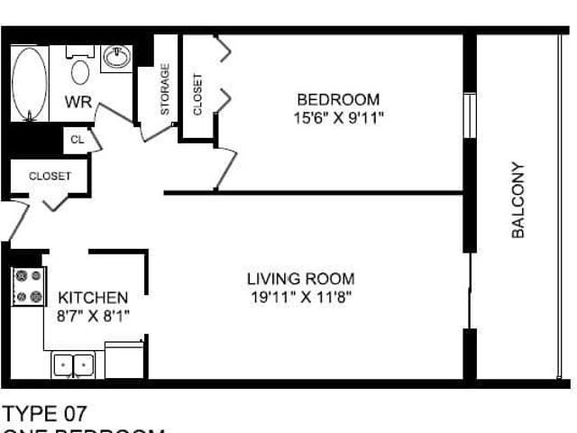 Apartment for rent in Mississauga, Ontario