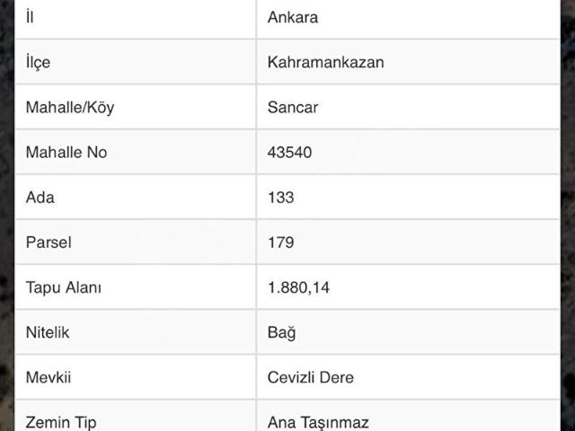 Kazan, Ankara içerisinde satılık Arsa