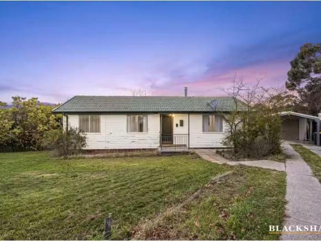 House for rent in Duffy, Australian Capital Territory