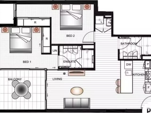 Apartment for rent in Kangaroo Point, Greater Brisbane