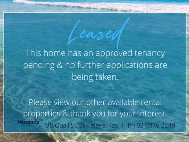House for rent in St Marys, Tasmania