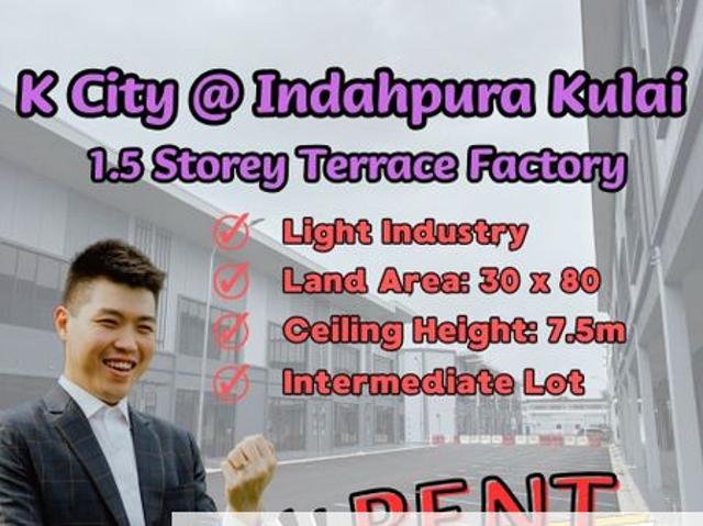 Warehouse for rent in Kulai