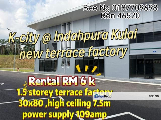 Warehouse for rent in Kulai, Johor