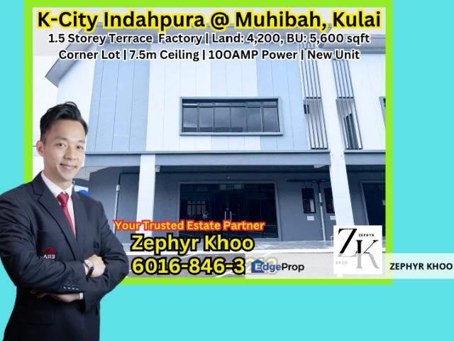 Warehouse for rent in Kulai, Johor
