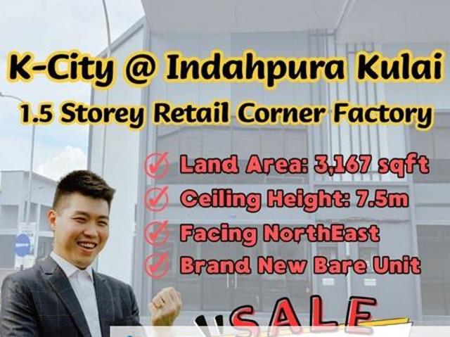 Warehouse for sale in Kulai, Johor