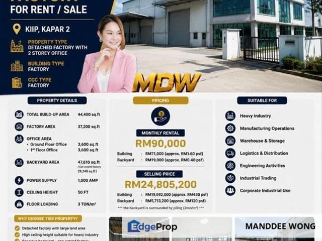 Warehouse for rent in Selangor