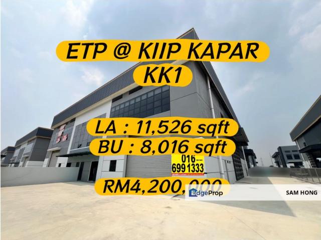 Warehouse for sale in Port Klang, Selangor