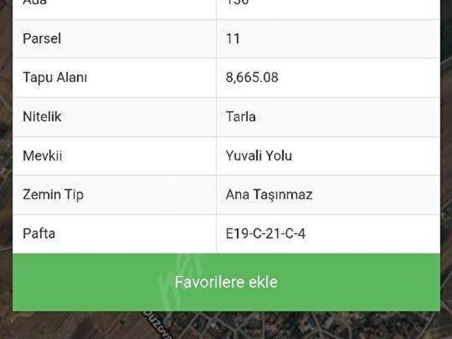 Vize, Kirklareli içerisinde satılık Arsa